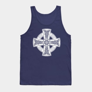 Celtic High Cross Decorative Knotwork 16 Tank Top